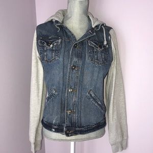Denim Hoodie